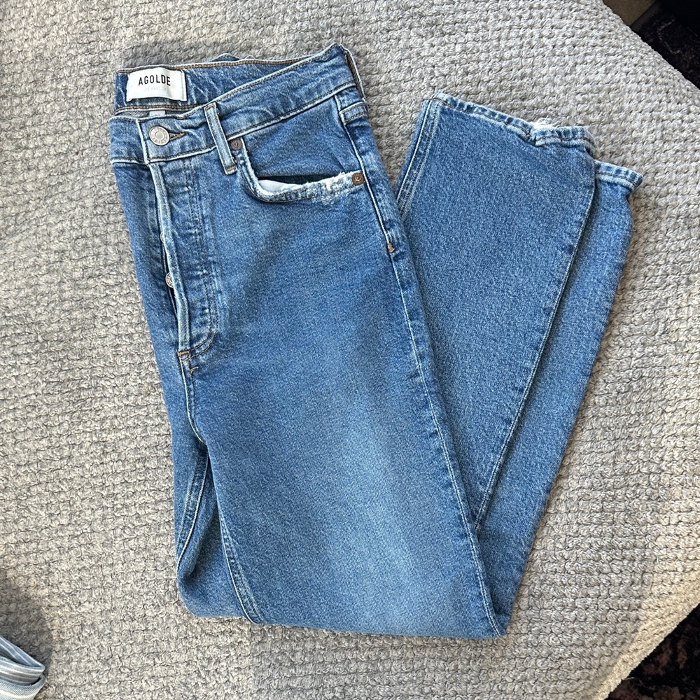 Agolde Classic Straight Leg Jean